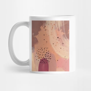 Modern abstract painting, acrylic painting 11 Mug